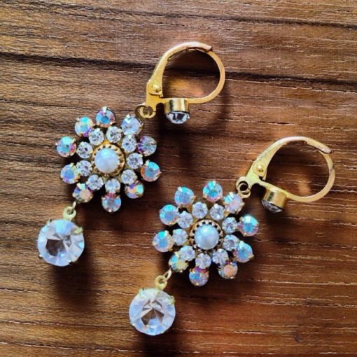 Vintage Crystals Earrings